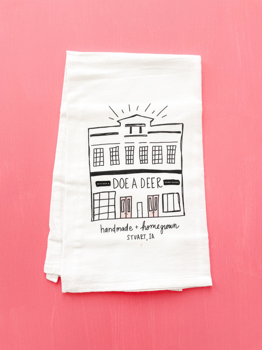 Doe A Deer Flagship Flour Sack Towel