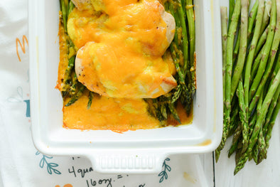 Spend Less Time in the Kitchen with This Simple Yet Delicious Curry Chicken & Asparagus Recipe 