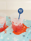 Red, White, & Blue Drink Stirrers - Set of 4