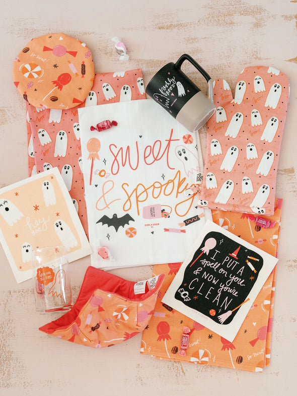I Put A Spell On You Swedish Dishcloth