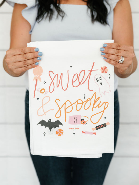 Sweet & Spooky Flour Sack Towel