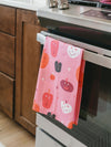 Happy Pumpkin | Full Pattern Flour Sack Towel