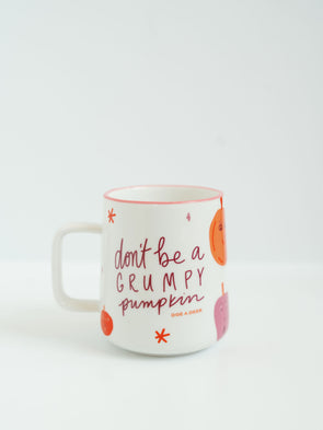 Grumpy Pumpkin Mug