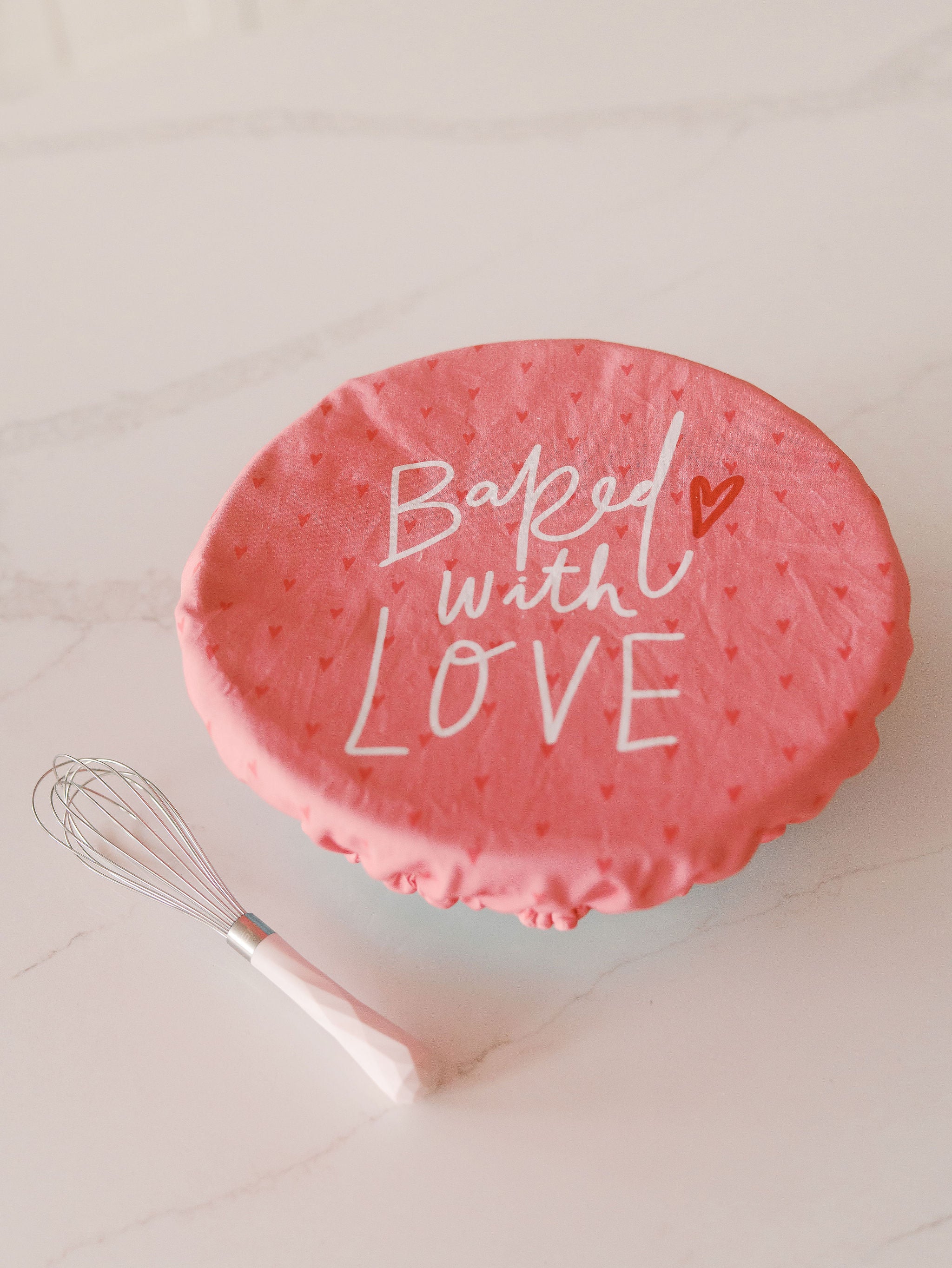 Baked with Love 10.5" Bowl Cover (fits up to 15”)