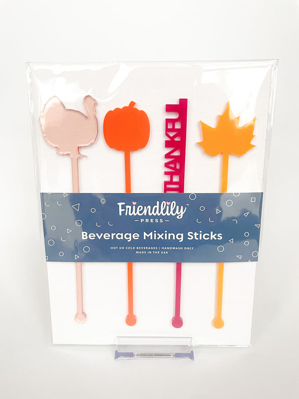 Thanksgiving Drink Stirrer