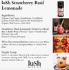 Strawberry Basil Lemonade - Craft Cocktail Mix