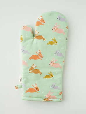 Jumping Jackalope Oven Mitt