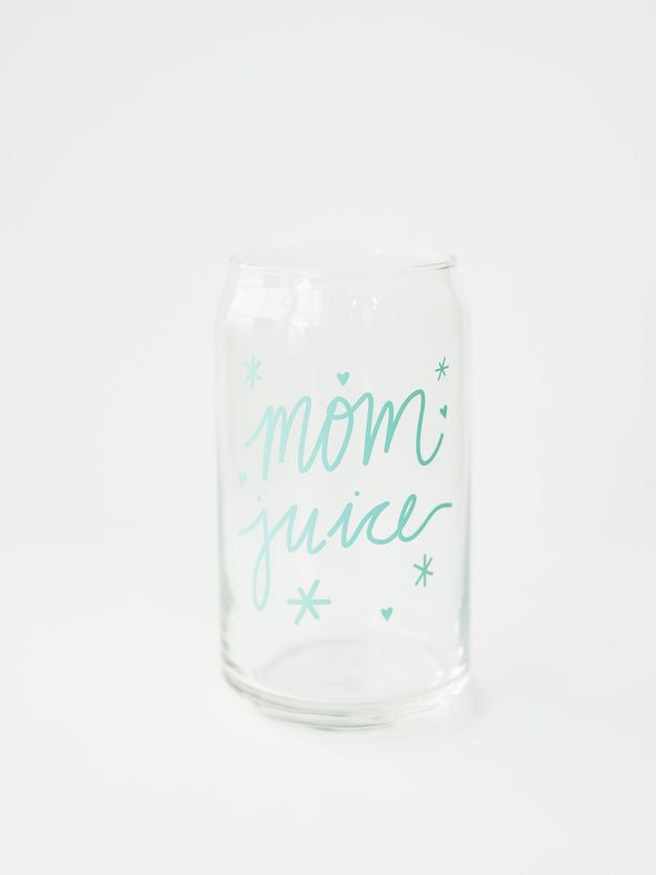 Mom Juice Glass