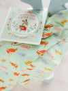 Jumping Jackalope Bib + Swaddle Bundle