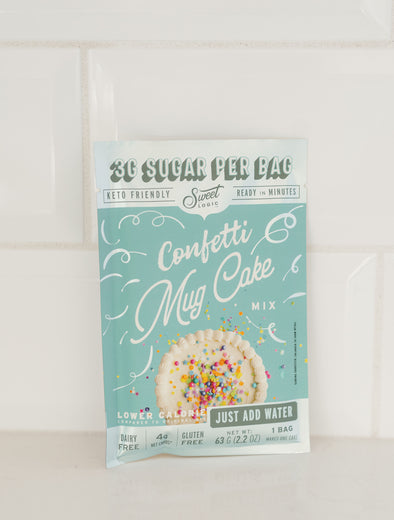 Confetti Keto Mug Cake