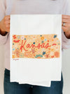 Kansas Floral Flour Sack Towel