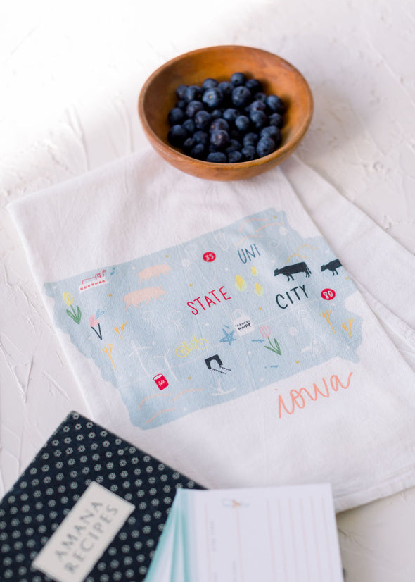 Iowa Flour Sack Towel