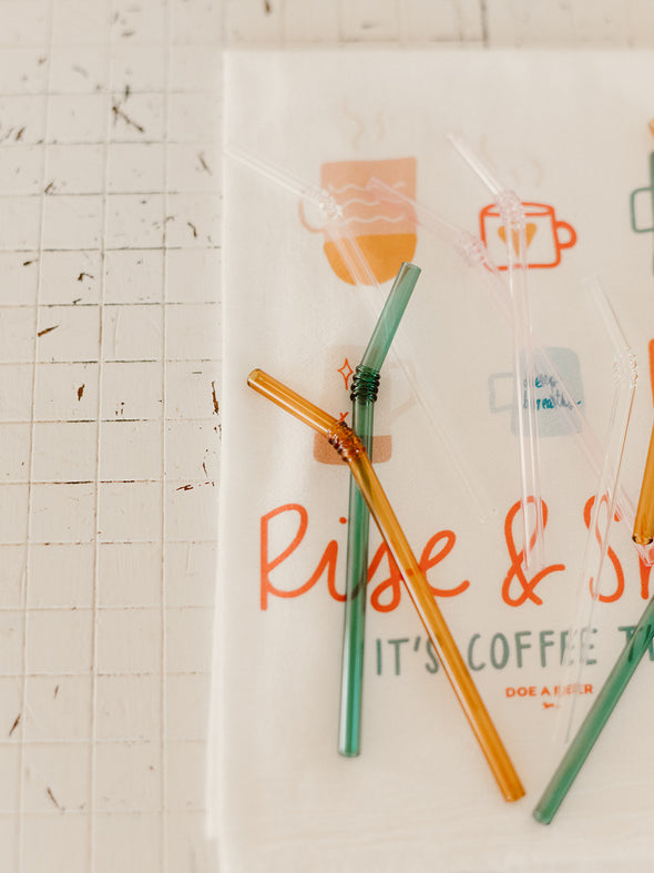 Glass Straws | 4 colors