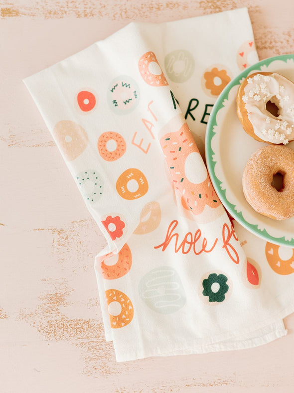 Eat More Hole Foods - Flour Sack Towel