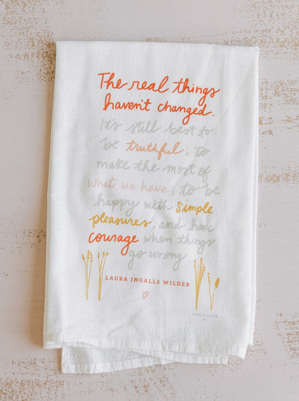 The Real Things - Flour Sack Towel