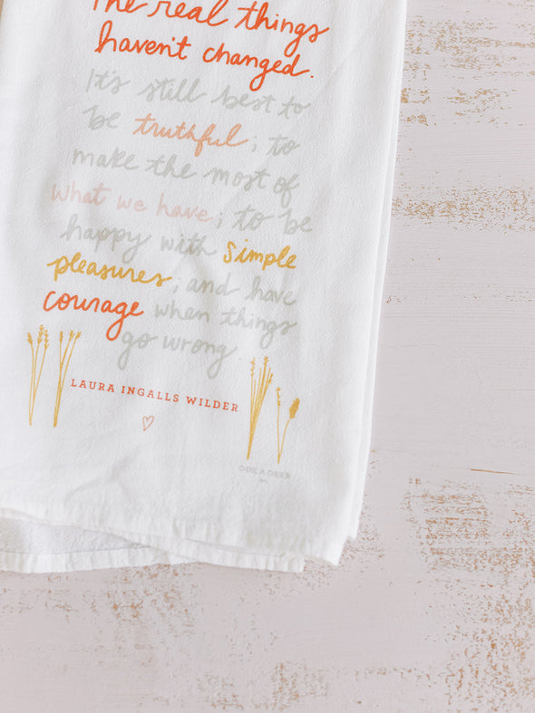 The Real Things - Flour Sack Towel