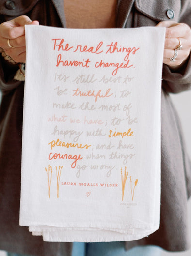 The Real Things - Flour Sack Towel