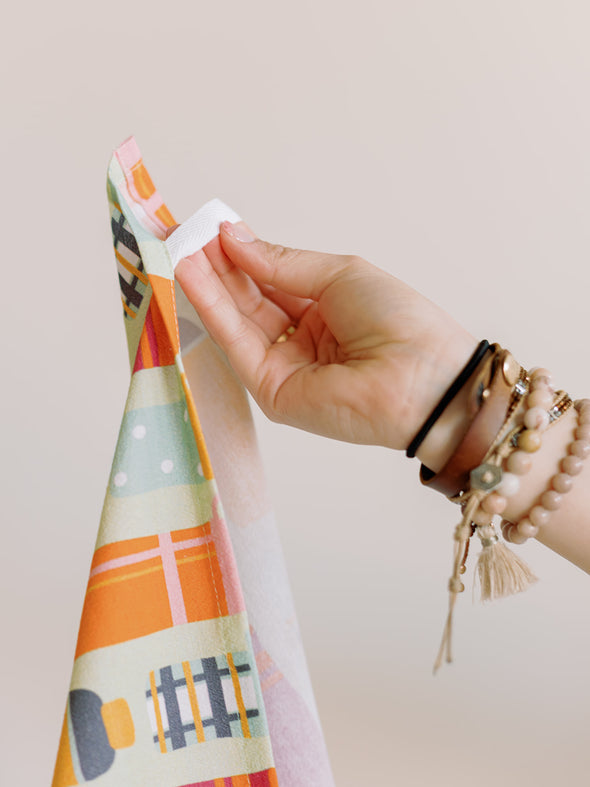 Full Pattern Thermos Flour Sack Towel