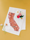 California Floral Towel