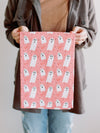Full Pattern Ghost Flour Sack Towel