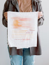 Sun Up to Sun Down - Harvest Flour Sack Towel