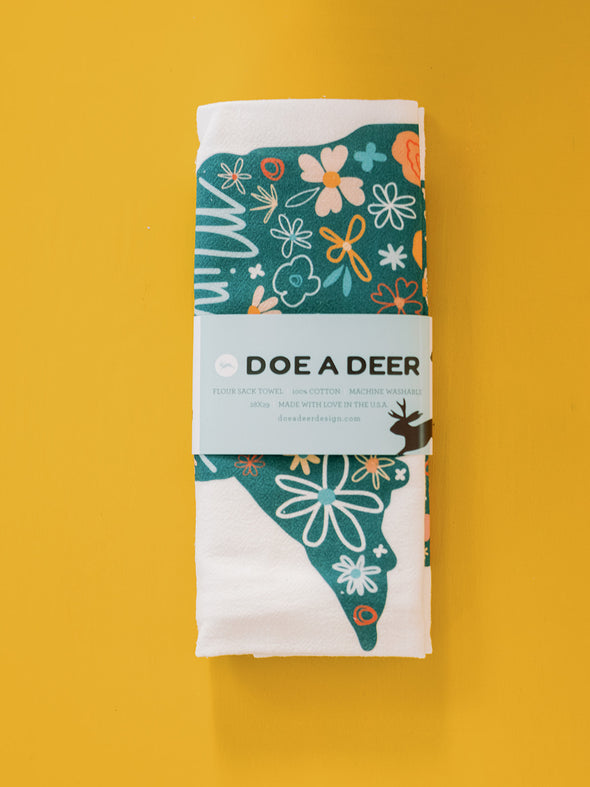 Minnesota Floral Towel