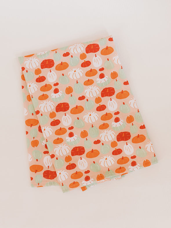 Full Pattern Pumpkin - Flour Sack Towel