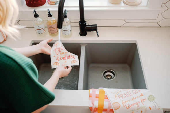 Tacos Are Never a Bad Idea Swedish Dishcloth