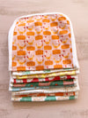 F is for Fawn Imperfect Burp Cloth Bundle