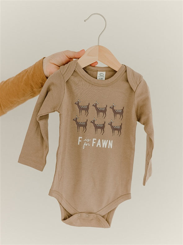 F is For Fawn Onesie