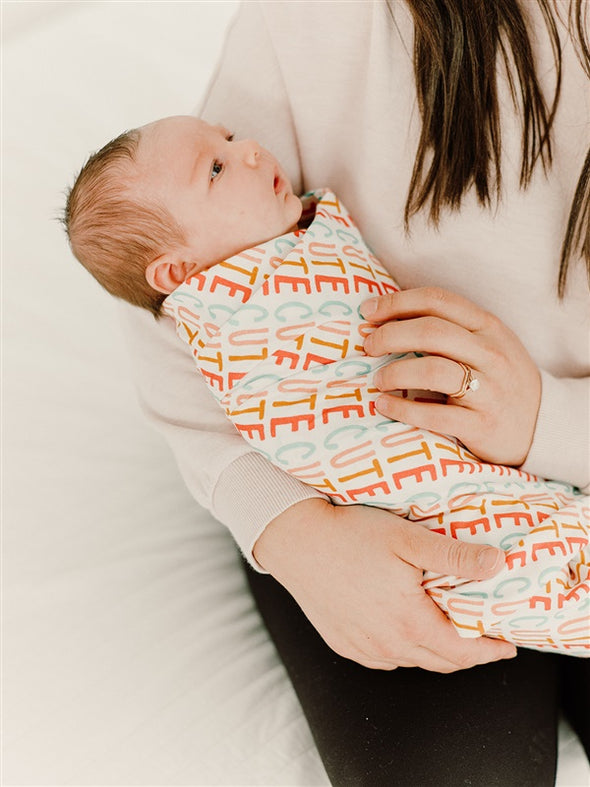 Cute | Swaddle + Toddler Blanket
