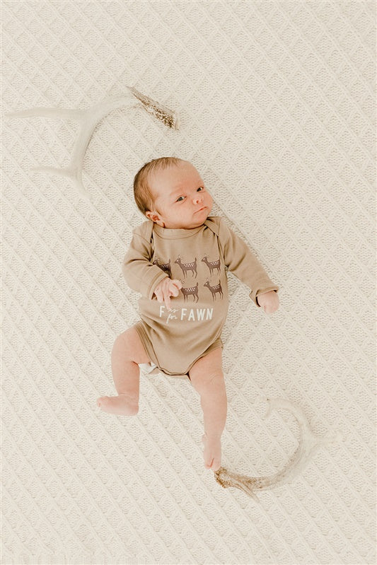 F is For Fawn Onesie