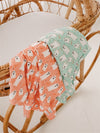 Blue Ghost | Swaddle + Toddler Blanket