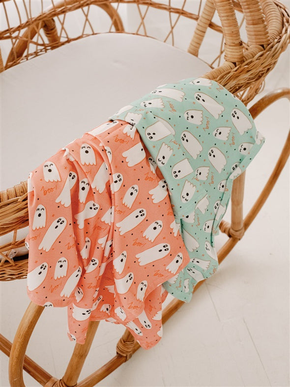 Blue Ghost | Swaddle + Toddler Blanket
