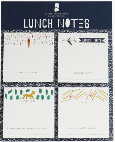 Lunch Notes - Set of 4 Notepads