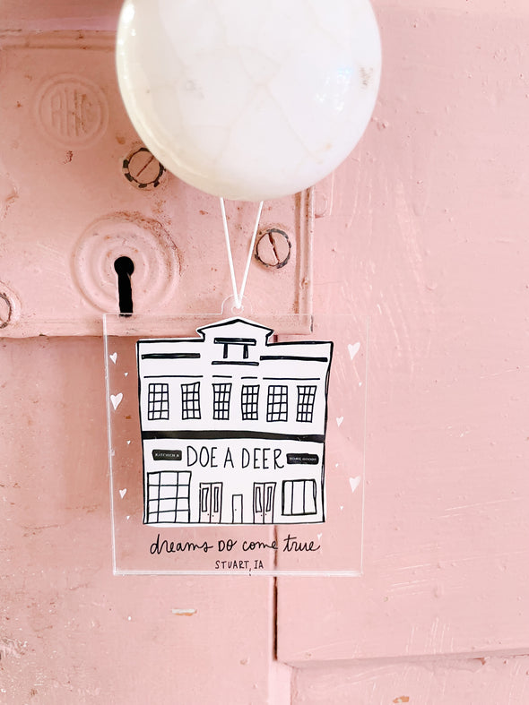 Dreams Do Come True - Acrylic Christmas Ornament