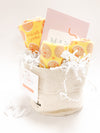 One Cute Cookie Burp + Swaddle Bundle (Flour Sack Burp Cloths)